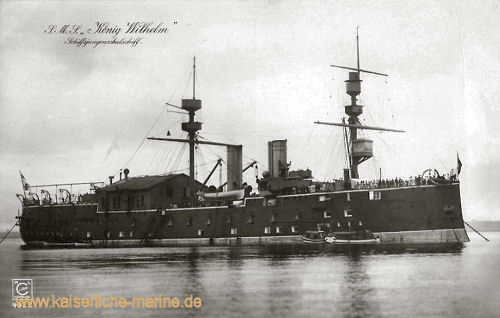 S.M.S. König Wilhelm, Schiffsjungenschulschiff