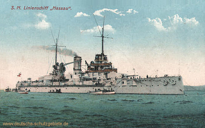S.M.S. Nassau, Linienschiff