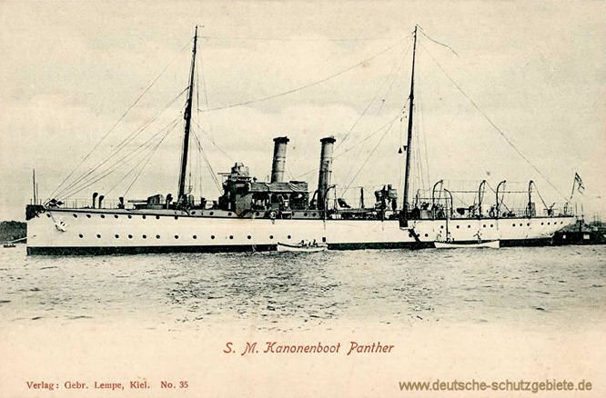 S.M.S. Panther, Kanonenboot