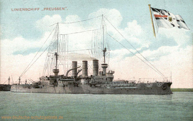 S.M.S. Preußen, Linienschiff