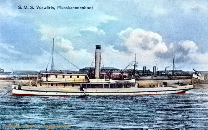 S.M.S. Vorwärts, Flusskanonenboot