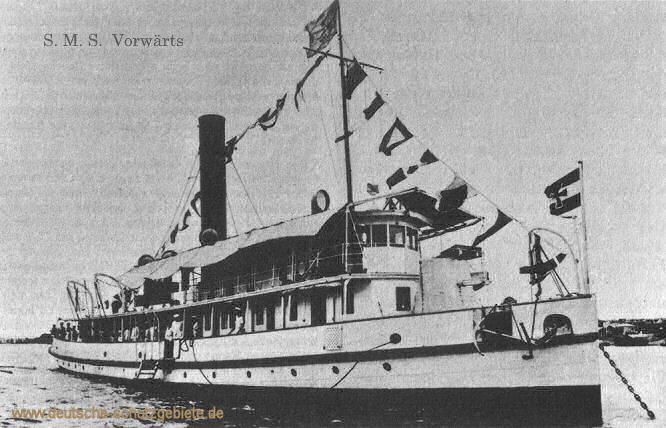 S.M.S. Vorwärts, Flusskanonenboot