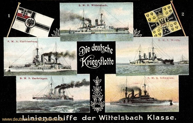 Linienschiffe der Wittelsbach Klasse