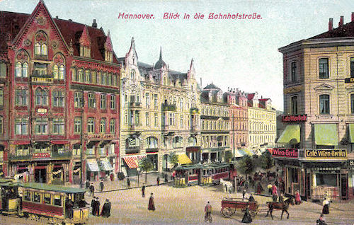 Hannover, Blick in die Bahnhofstraße