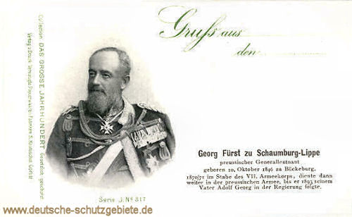 Georg Fürst zu Schaumburg-Lippe