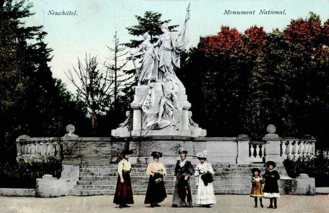 Neuenburg, Republik-Denkmal 1. März 1848
