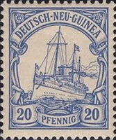 Deutsch-Neu-Guinea Nr. 10, 20 Pfennig