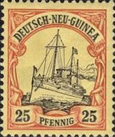 Deutsch-Neu-Guinea Nr. 11, 25 Pfennig
