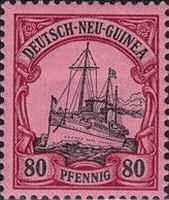 Deutsch-Neu-Guinea Nr. 15, 80 Pfennig