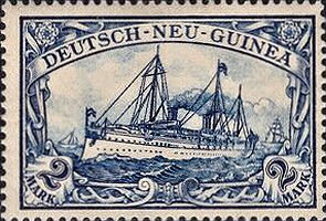 Deutsch-Neu-Guinea Nr. 17, 2 Mark