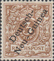 Deutsch-Neu-Guinea Nr. 1, 3 Pfennig