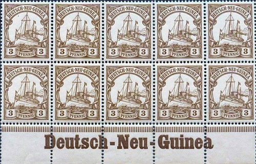 Deutsch-Neu-Guinea, Briefmarken