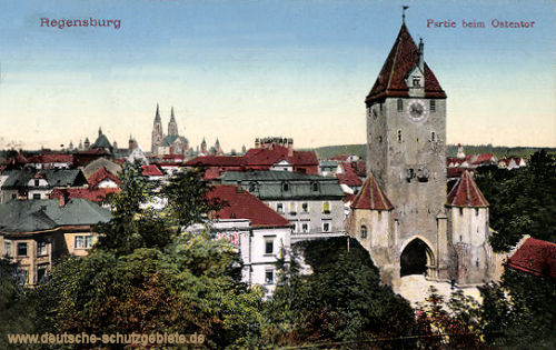 Regensburg, Partie beim Ostentor