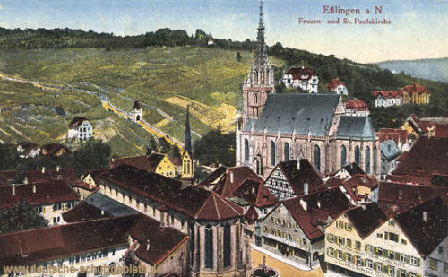 Eßlingen, Frauen- und St. Paulskirche