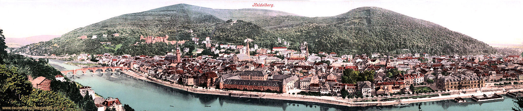 Heidelberg, Panorama