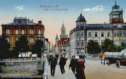 Heilbronn, Blick in die Kaiserstraße