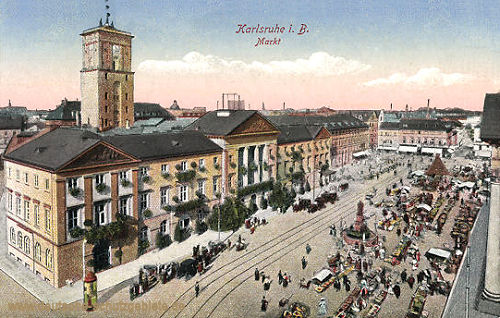Karlsruhe, Markt