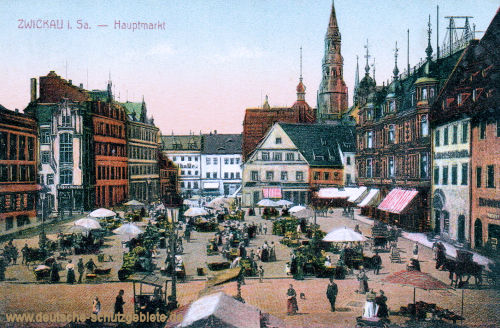 Zwickau i. S., Hauptmarkt