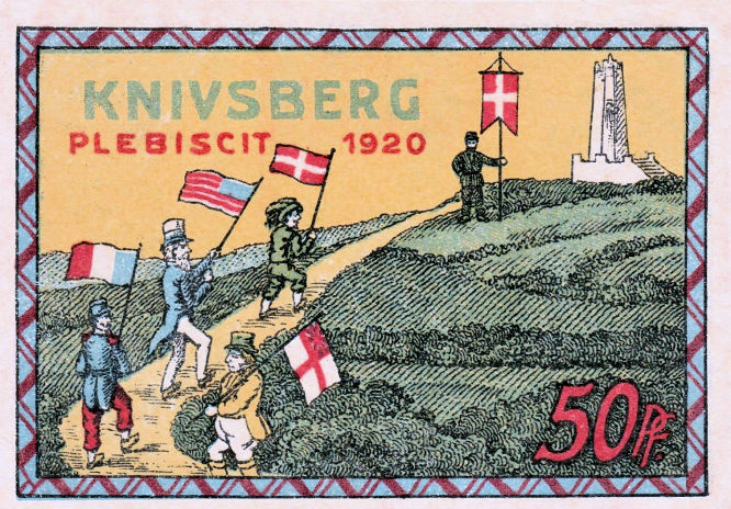 Knivsberg Plesbiscit 1920 (Notgeldschein)