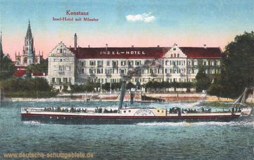 Konstanz, Insel-Hotel mit Münster