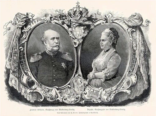 Friedrich Wilhelm Großherzog von Mecklenburg-Strelitz und Auguste, Großherzogin von Mecklenburg-Strelitz