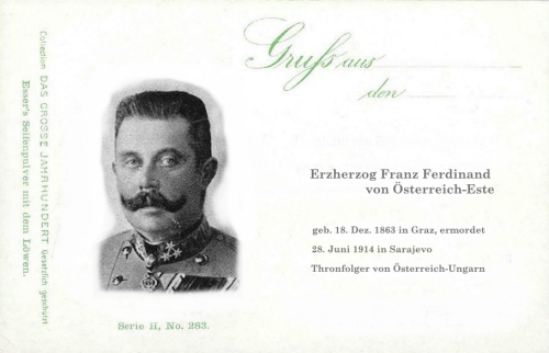 Erzherzog Franz Ferdinand von Österreich-Este