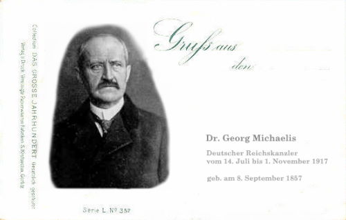 Georg Michaelis, Reichskanzler