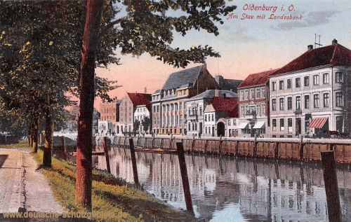 Oldenburg, Am Stau mit Landesbank