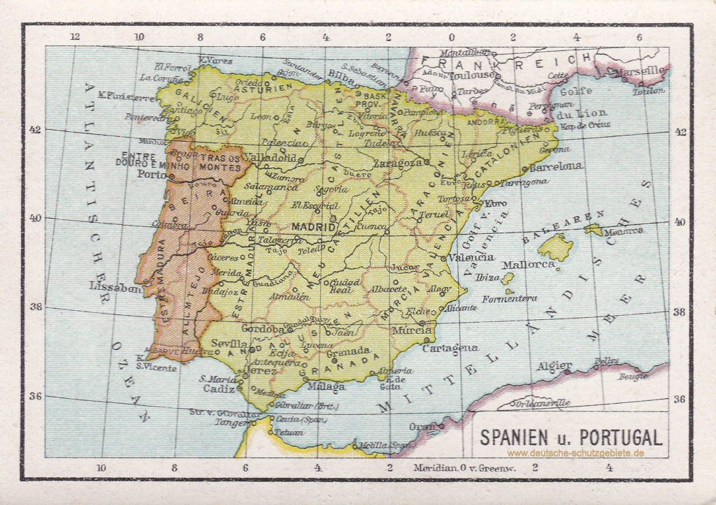 Spanien und Portugal (1912)