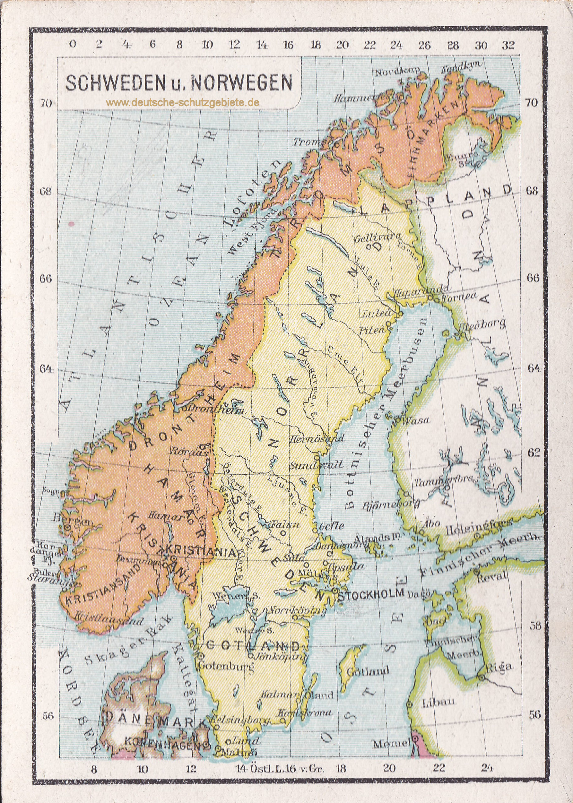 Schweden und Norwegen (1912)