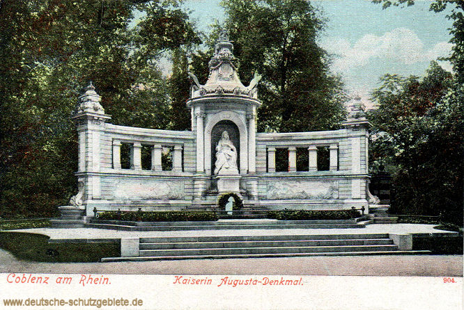 Coblenz am Rhein, Kaiserin Augusta-Denkmal