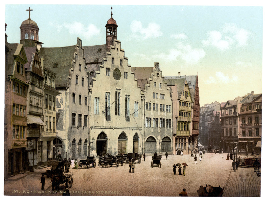 Frankfurt a. M. Römerberg mit Römer