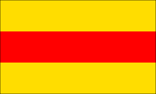 Großherzogtum Baden Flagge seit 1891