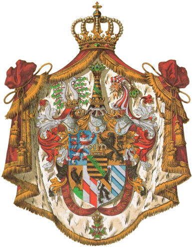 Großherzogtum Sachsen-Weimar-Eisenach, Großes Staatswappen