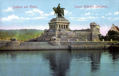 Koblenz am Rhein, Kaiser Wilhelm Denkmal