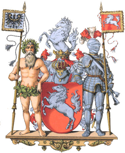 Provinz Westfalen, Großes Wappen