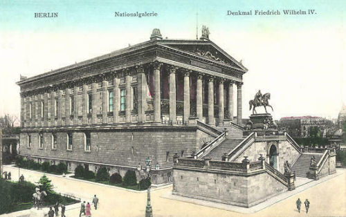 Berlin, Nationalgalerie, Denkmal Friedrich Wilhelm IV.