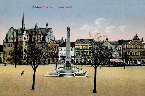 Saalfeld, Marktplatz