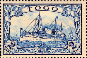 Togo Nr. 17, 2 Mark