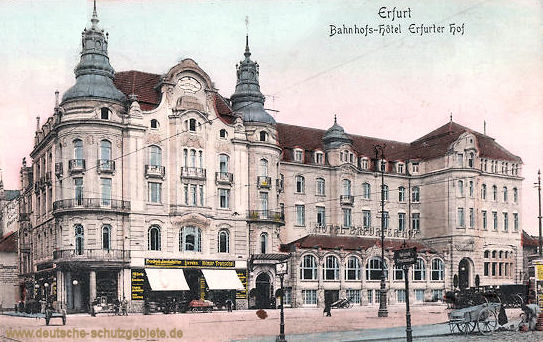 Erfurt, Bahnhofs-Hotel Erfurter Hof