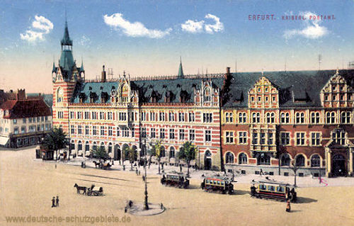 Erfurt, Kaiserliches Postamt