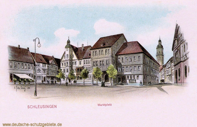 Schleusingen, Marktplatz