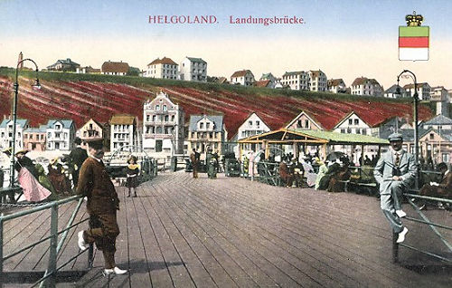 Helgoland, Landungsbrücke