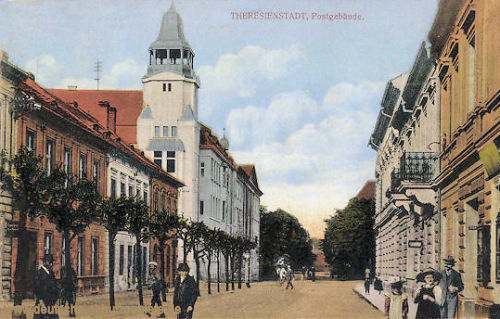 Theresienstadt, Postgebäude