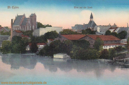 Deutsch-Eylau, Blick auf die Stadt