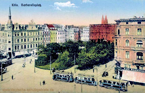 Köln. Barbarossaplatz