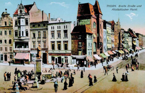 Thorn, Breite Straße und Altstädtischer Markt