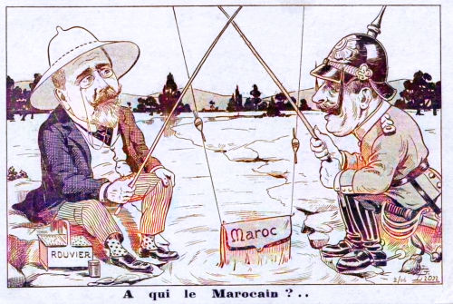 Marokkokrise 1905, Rouvier und Wilhelm II.