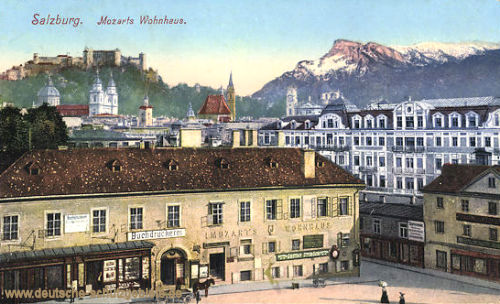 Salzburg, Mozarts Wohnhaus