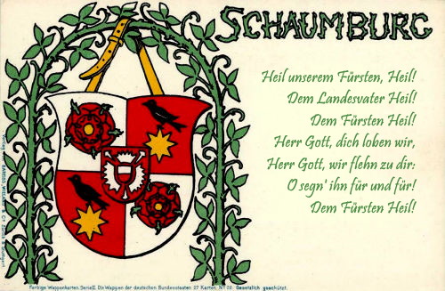 Hymne des Fürstentums Schaumburg-Lippe